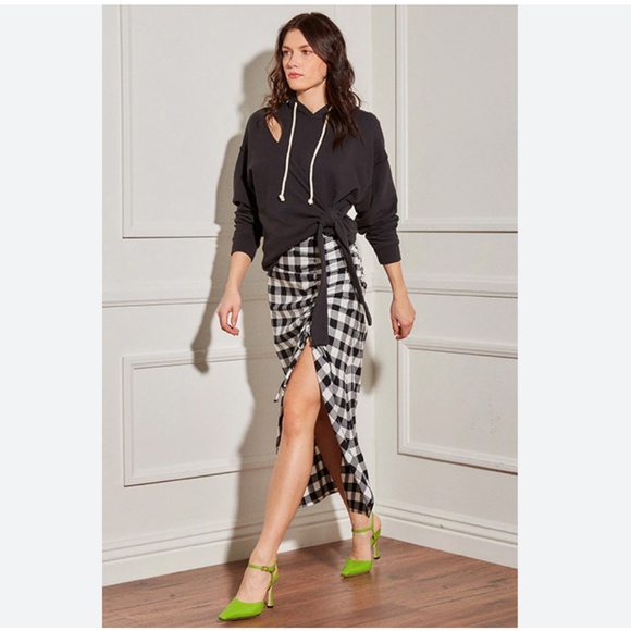 Sweatshirt R G Kane wrap hooded sweatshirt NWT - Picture 2 of 6